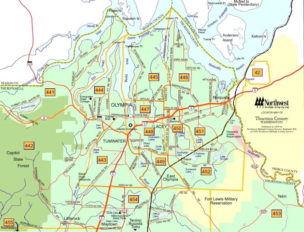 mapa Bostonu kraj