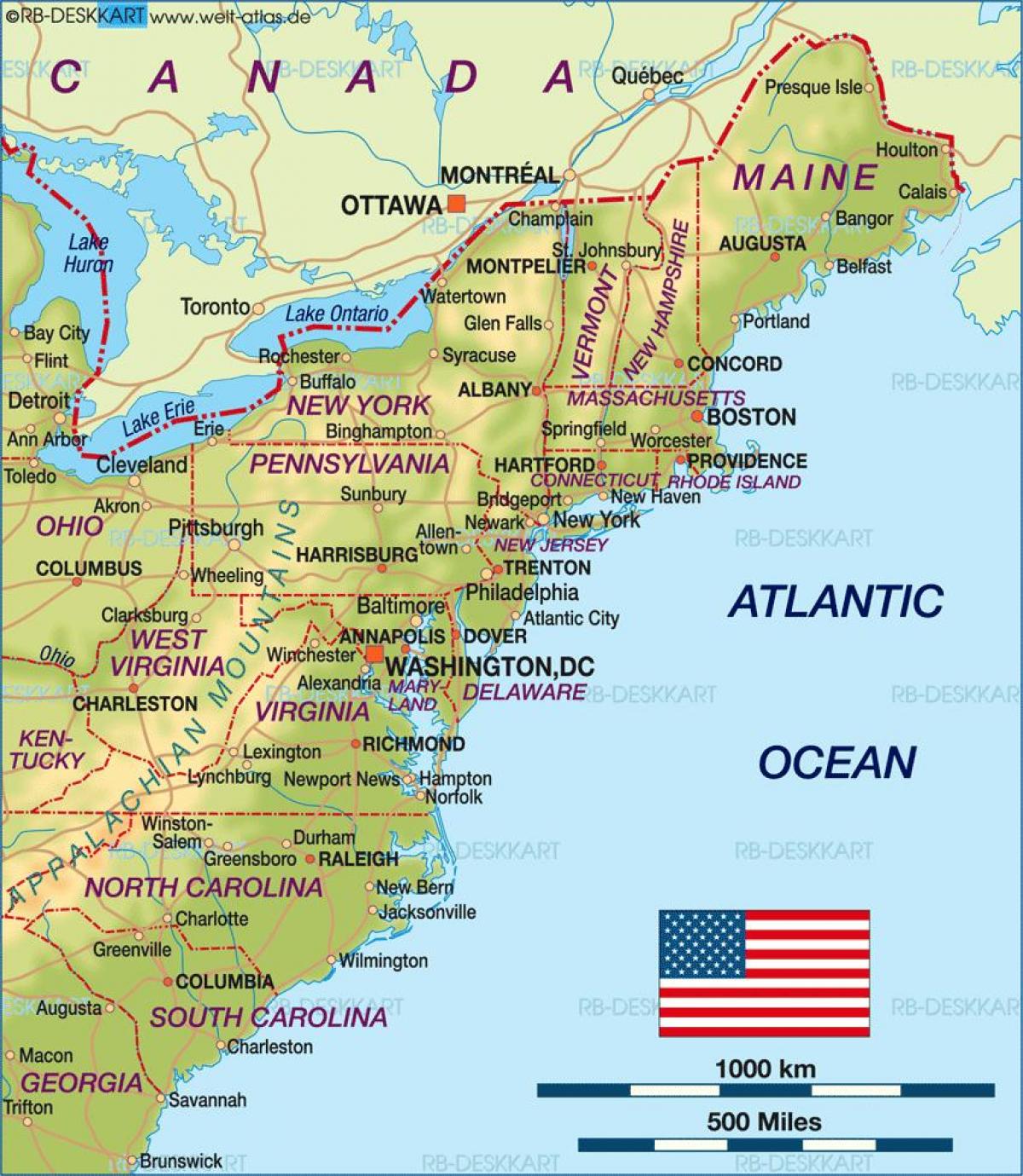 Boston na nás mapě