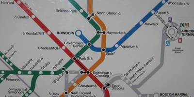 Jižní nádraží v bostonu mapě