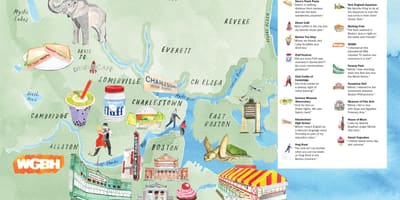 Tufts university mapě